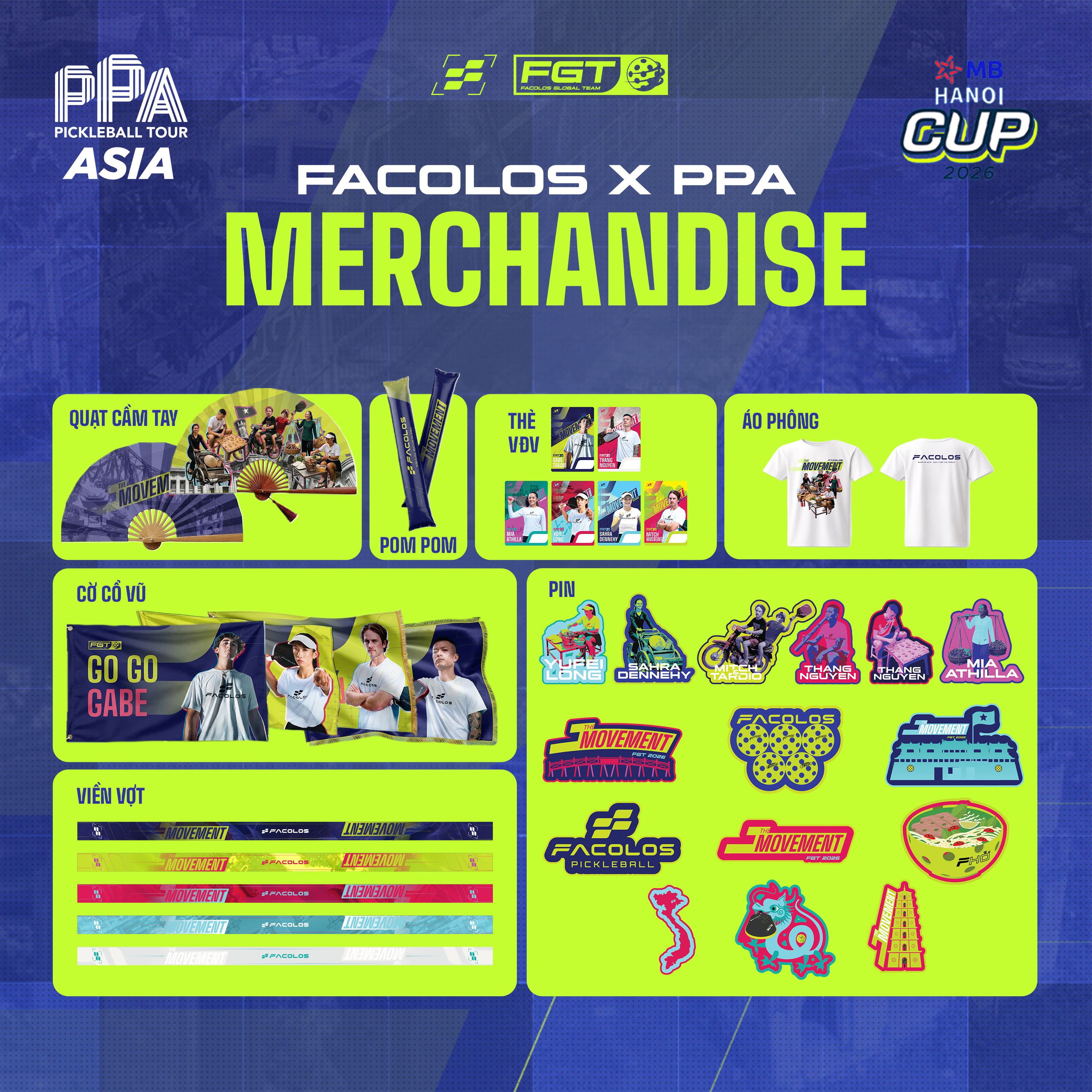 FACOLOS showcase booth