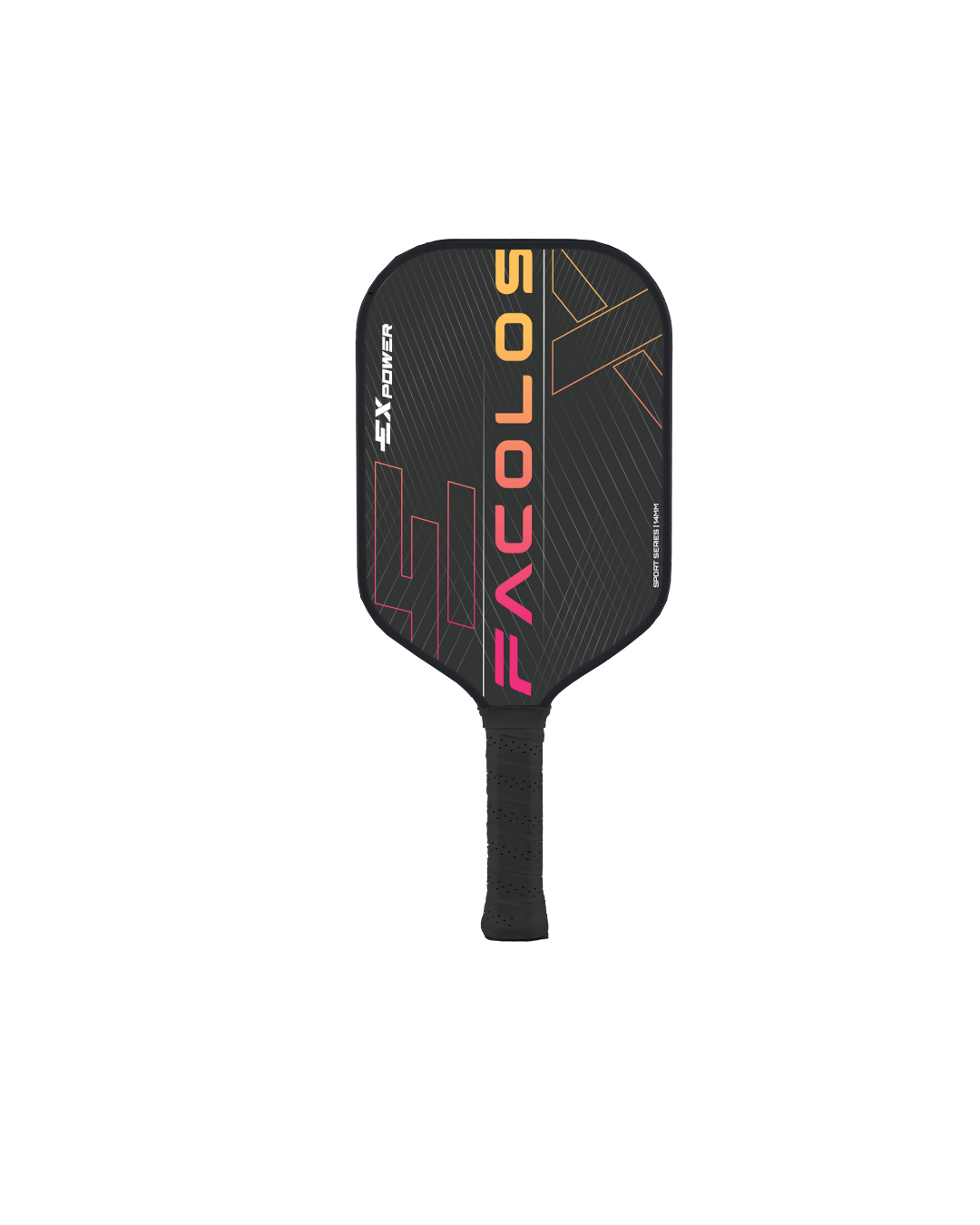 Bộ 2 vợt Pickleball Facolos Sport Series – ExPower Black 14mm