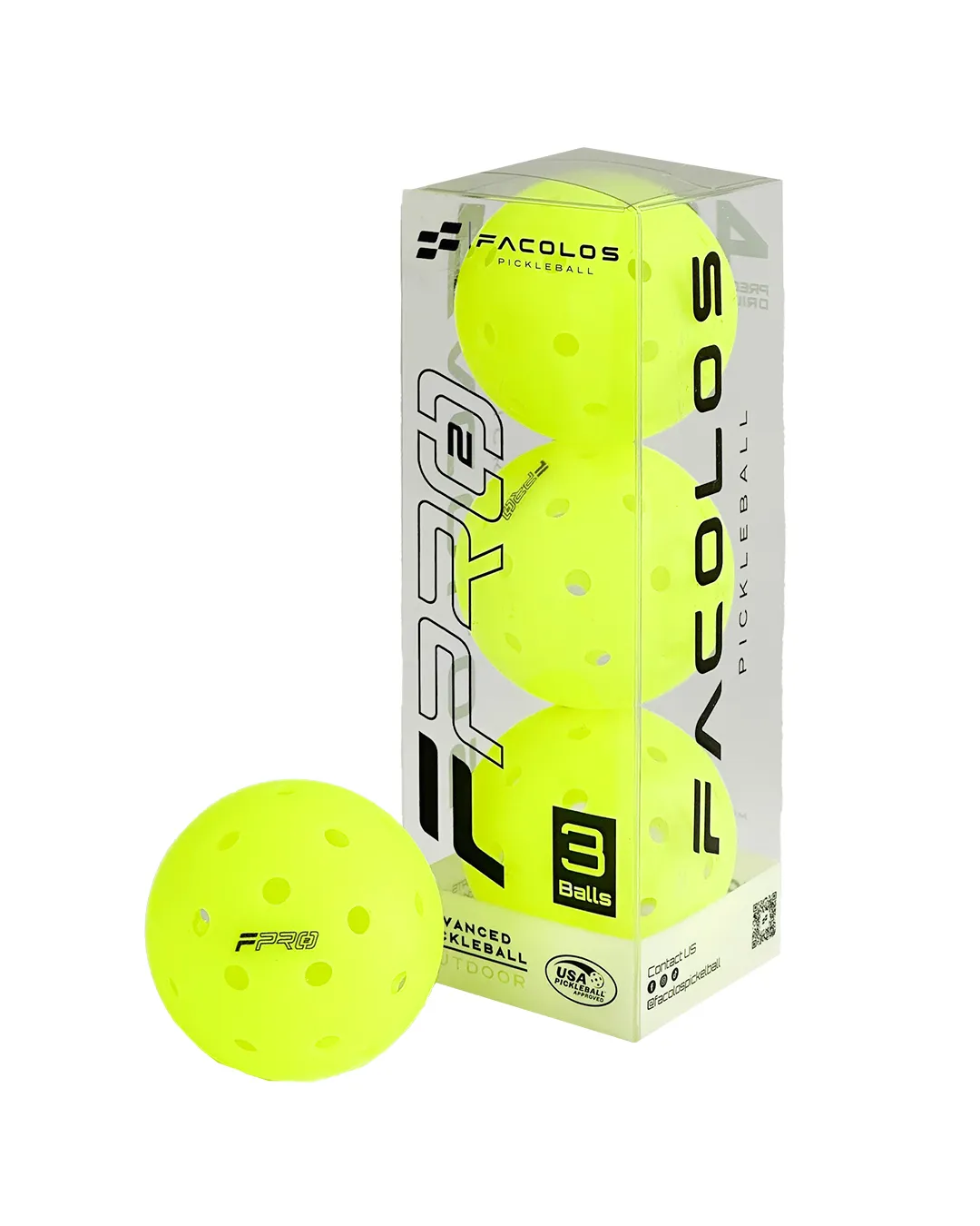 Bóng Pickleball Facolos F-Pro Advanced Gen 2