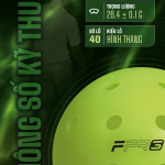 Bộ 3 Bóng Pickleball thi đấu – Facolos F-Pro GEN 3